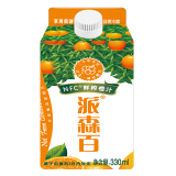 派森百 NFC橙汁330ml*9盒装不加水不加糖纯果汁绿色饮品