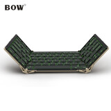 B.O.W航世（BOW）HB099B 无线蓝牙+USB有线三折键盘 ipad平板手机多设备通用办公键盘 三色背光 黑色
