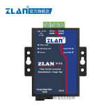 ZLAN485转光纤收发器串口232/422转光纤工业级光端机单模单纤SC上海卓岚ZLAN9163 ZLAN9163-3(A端）