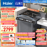 海尔（Haier）云溪波轮洗衣机全自动 高效精华洗 10公斤 双动力防缠绕 直驱变频 羽绒洗 以旧换新ES100B37Mate6