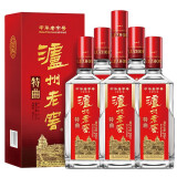 泸州老窖 特曲 浓香型白酒 38度 500ml*6瓶 整箱装 (新老包装随机发货)