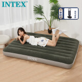 INTEXINTEX充气床垫打地铺家用气垫床户外野营垫子折叠床含手泵64108