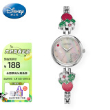 迪士尼（Disney）学生手表可爱草莓熊腕表少女甜美百搭儿童小学初高中考试礼物