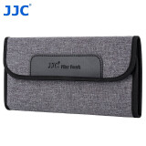 JJC 滤镜包 便携式收纳袋 可收纳四片UV镜/CPL偏振镜/ND减光镜/星光镜/柔光镜 单反微单相机配件