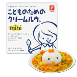 久意 日本进口 儿童咖喱块状奶油浓汤味 日式咖喱饭/面拌饭调味75g