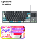 罗技（Logitech）K835机械键盘 有线键盘 游戏办公键盘 84键 黑色 TTC轴 青轴-吾皇万睡国风系列