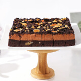 安特鲁七哥 8寸巧克力布朗尼蛋糕900g 休闲下午茶糕点网红甜品 生日蛋糕