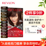 露华浓(Revlon)染发剂染发膏霜无氨配方 丽然32#酒红褐色130ml