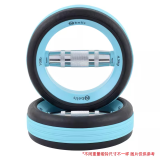 nubells环保哑铃杠铃多功能环形壶铃高端瑜伽健身器材美国Nubells健身圈 蓝色 2.5磅/个*2个