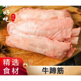 新鲜牛蹄筋500g 鲜牛腿筋牛筋 牛肉板筋500g(2件起拍)