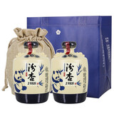 山西杏花村酒 汾杏1988如意坛 53度清香型高度白酒475ml 2瓶装