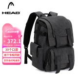 海德（HEAD）双肩包男女15.6英寸笔记本电脑包酷帅书包大容量摄影包骑行背包