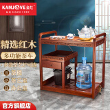 金灶（KAMJOVE） 多功能组合式木雕移动茶车茶盘 整套茶具套装智能电茶炉 KW-6000配套泡茶壶H9 1个