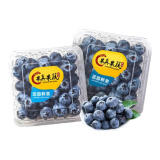 愉果云南蓝莓125g装 新鲜水果 125g 单果12+ 12盒
