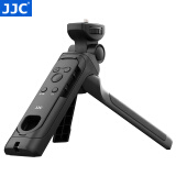 JJC 相机手柄三脚架 快门线 蓝牙遥控 适用于索尼A7M3 A6400佳能R6 M50II尼康Z50 Z30富士XT5 X100VI 索尼款 替代GP-VPT2BT 蓝牙 无线 黑色