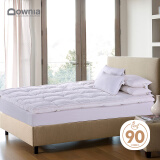 Downia床褥 希尔顿酒店同款90%白鹅绒羽绒床褥垫子 榻榻米垫子 1.8米床
