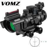 VOMZ4x32寻鸟镜ACOG瞄准镜丰字海螺4倍真光纤瞄准器海螺十字瞄望远镜 4X32CB丰字海螺