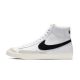 耐克NIKE板鞋高帮男经典BLAZER MID '77VNTG运动鞋BQ6806-100白40.5