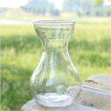 花无痕 风信子水培花瓶 玻璃花瓶 玻璃花盆 透明玻璃绿萝花瓶 富贵竹水养植物容器花盆 风信子透明玻璃瓶