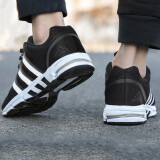 阿迪达斯 （adidas）男鞋子 2024春新款黑武士EQT黑色运动鞋子休闲鞋舒适跑步鞋 经典EQT/晒图退10 41