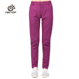探拓 （TECTOP）速干裤 女户外耐磨弹力长裤 可穿腰带 80942 女款紫红 M