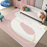 迪士尼（Disney）地毯客厅 卧室 茶几地毯 沙发地毯 防滑地垫 北欧ins网红少女风 160*230cm 粉色邂逅