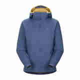始祖鸟（ARC’TERYX）棉服 Atom系列女款休闲户外防水防风保暖连帽外套夹克 蓝色 Moonlit M