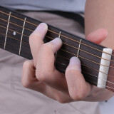 曼尔乐器吉他左手指套尤克里里吉他按弦护手指套保护套 吉他配件小号