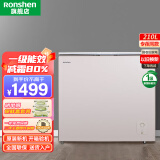 容声（Ronshen）冷柜家用冷藏冷冻双多温区可转换冰柜立式/卧式小冰柜商用冷冻柜两用容声冰柜 BD/BC-210EBA/HC 210L