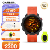 佳明（GARMIN）Forerunner245M GPS心率血氧腕表火焰红音乐版+RDP跑步动态传感器