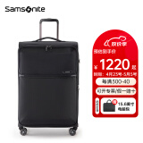 新秀丽（Samsonite）超轻行李箱前开口软箱布箱子时尚商务旅行出差大容量\HQ2 黑色 29英寸 |可扩展|净重2.97Kg