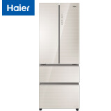 海尔（Haier） 449升变频风冷无霜多门四门冰箱一级节能厨装一体纤薄彩晶玻璃面板全开抽屉大容量BCD-449WDCO