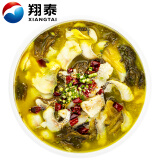翔泰 冷冻酸菜鱼500g/盒  生鲜鱼类 火锅食材 含鱼片 海鲜水产