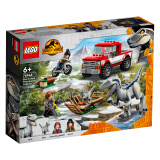 乐高（LEGO）积木侏罗纪世界76946捕捉迅猛龙布鲁和贝塔6岁+儿童玩具生日礼物