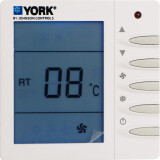 changxin适用于中央空调温控器YORK液晶面板控制器三速开关风机盘管控制器 TMS-2000DA（六线版）