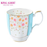 ROYAL ALBERT 英国皇家阿尔伯特骨瓷杯马克杯茶杯古典欧式咖啡杯礼盒单只装 薄荷装饰