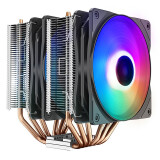 九州风神 大霜塔V5台式电脑CPU风扇散热器ARGB同步静音风冷1700 AM5 大霜塔 V3幻彩版