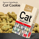 路斯（Luscious） 猫咪零食猫咪磨牙猫薄荷饼干鱼干零食猫饼干 饼干-鸡肉味80g/盒
