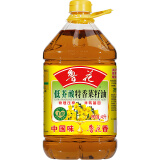 鲁花 食用油 低芥酸特香菜籽油4L  物理压榨