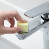 家の物语（KATEI STORY） 日本进口浴室海绵擦镜面玻璃魔力清洁擦陶瓷浴缸除垢去渍擦 2个装