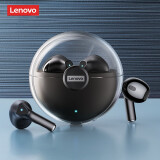 联想(lenovo) lp80蓝牙耳机真无线半入耳式降噪女生款运动型跑步适用