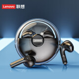 联想(lenovo) lp80黑色 真无线蓝牙耳机 运动半入耳式游戏音乐降噪