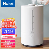 海尔（Haier） 加湿器家用卧室香熏办公室桌面轻音迷你小型补水上加水银离子大容量大雾量母婴加湿器 触控基础款SCK-94D1C