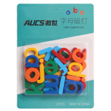 AUCS(傲世) 小写字母拼音白板磁铁 教学家用小学生幼儿园学拼音磁钉磁扣磁力贴片吸铁石 (a-z 26个、ü 1个)