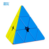 魔域文化金字塔三阶魔方异形3阶不规则顺滑速拧比赛专用男女孩儿童玩具