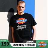 dickiesDickies 时尚字母LOGO印花短袖T恤 DK007087   黑色 M