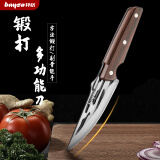 拜格（BAYCO）剔骨分割刀屠宰专用刀厨房水果小菜刀户外手扒肉蒙古钢刀 BD3228