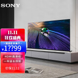 索尼(sony)xr-65a90j 65英寸 4k高清hdr 智能网络全面屏 oled电视