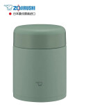 象印（ZO JIRUSHI）闷烧杯罐保温饭盒SW-KA40绿色400ml真空不锈钢便携男女学生便当盒
