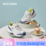 斯凯奇（Skechers）奶茶熊猫鞋女士夏季透气老爹鞋子厚底增高休闲运动跑步鞋13167